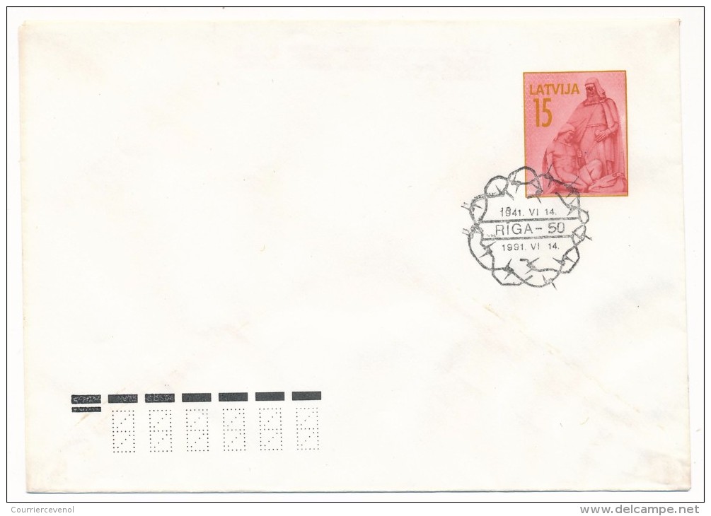 LETTONIE - 10 Enveloppes Entiers Postaux LATVIJA - 1992 - Latvia
