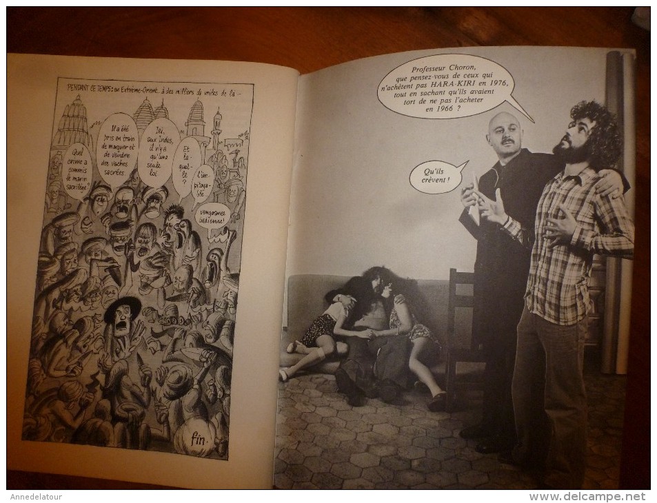 Juin 1976 CHARLIE MENSUEL :« Journal plein d'humour et de bandes dessinées, »