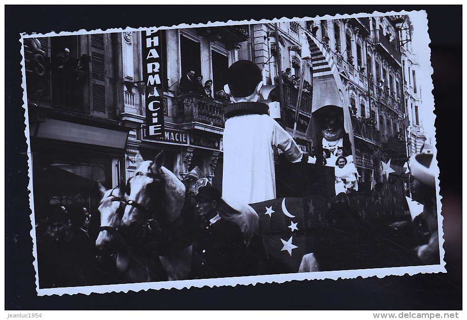 CHALONS SUR SAONE CAVALCADE  SAUT EN L AIR  PHOTO CARTE    ORIGINALE - Chalon Sur Saone