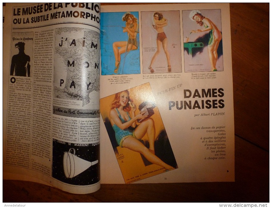 Janv 1983 CHARLIE MENSUEL :« Journal Plein D'humour Et De Bandes Dessinées, » Pin-Up ART Etc - Wolinski