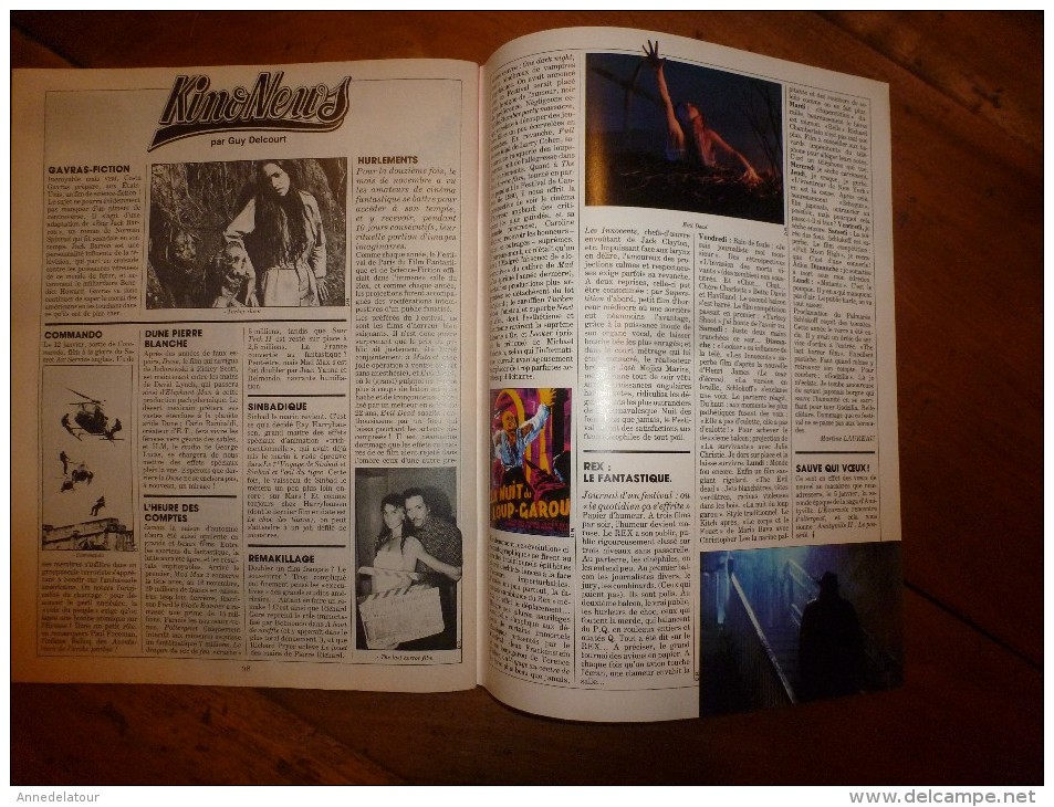 Janv 1983 CHARLIE MENSUEL :« Journal plein d'humour et de bandes dessinées, » Pin-Up ART etc