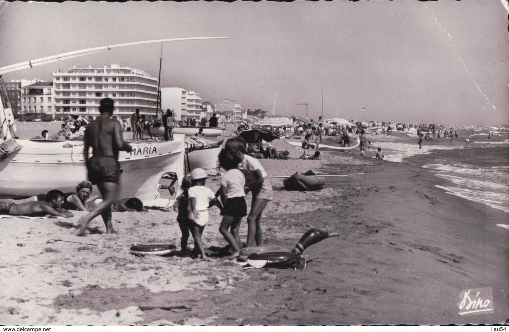 CANET-PLAGE La Plage Radieuse (1964) - Canet En Roussillon