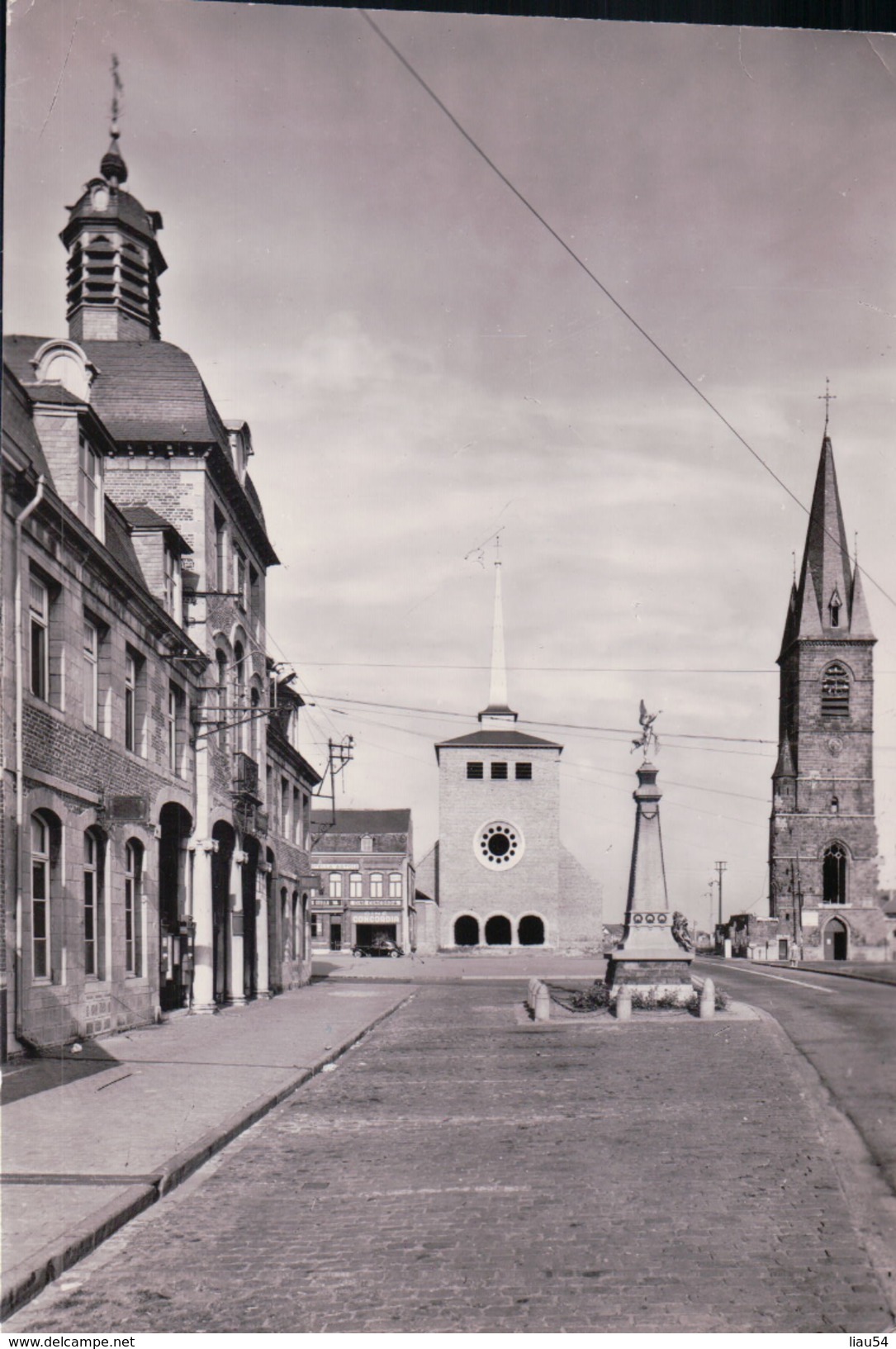 SAINT-GHISLAIN Nouvelle Eglise Et La Tour (1961) - Saint-Ghislain