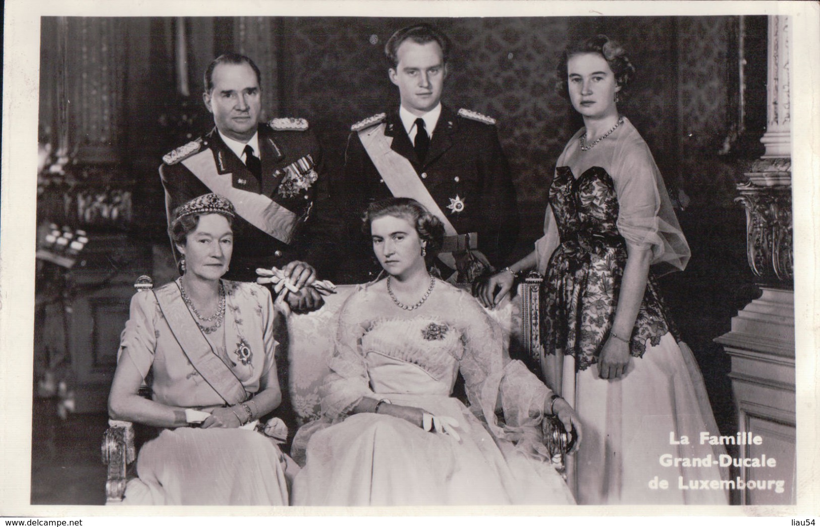 La Famille Grand-Ducale De Luxembourg (1955) - Koninklijke Familie