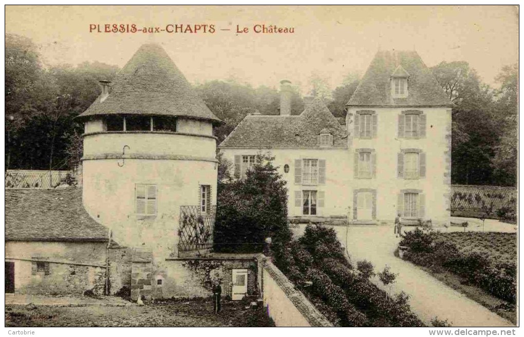 77 - DONNEMARIE-DONTILLY - Plessis-aux-Chapts - Le Château - Donnemarie Dontilly