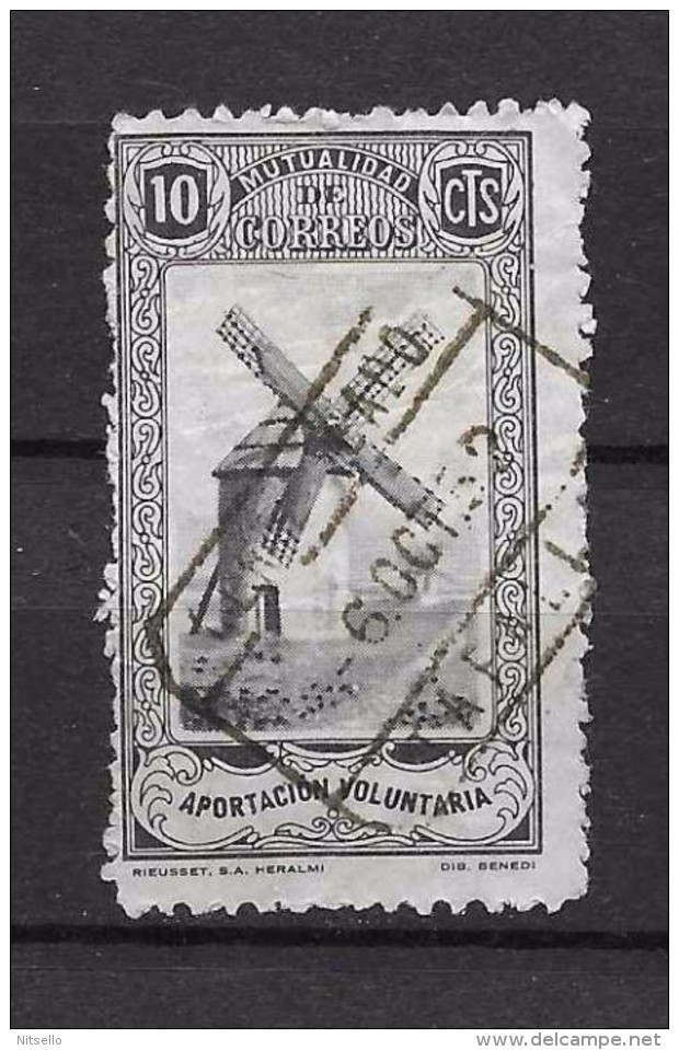 LOTE 1892 B   ///   MUTUALIDAD DE CORREOS  APORTACION VOLUNTARIA - Beneficenza