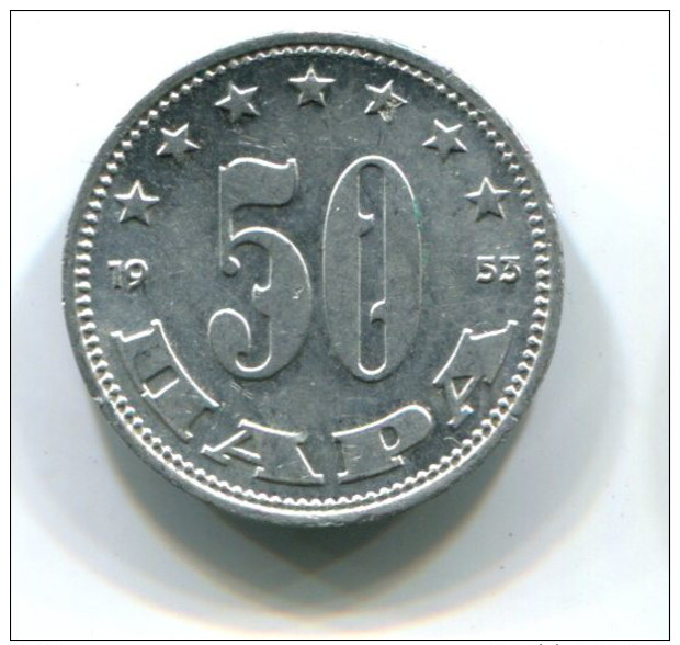 1953 Yugoslavia 50 Para Coin - Yougoslavie