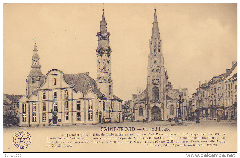 Sint Truiden Saint Trond - Grand'Place (Belgique Historique, Animation) - Sint-Truiden