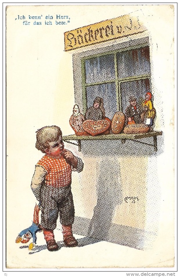 Ich Kenn Ein Herz Fur Das Bete - C Moos - C A & Co - Postmark 1906 - Moos, Carl