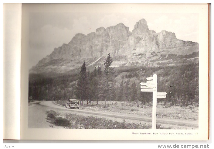 Souvenir Views Of Banff - Lake Louise Jasper Highway, Alberta Canada A Dominion Series View Book - North America