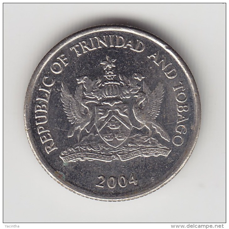 @Y@    Trinidad En Tabago    10 Cents   2004      (3453) - Trinidad Y Tobago