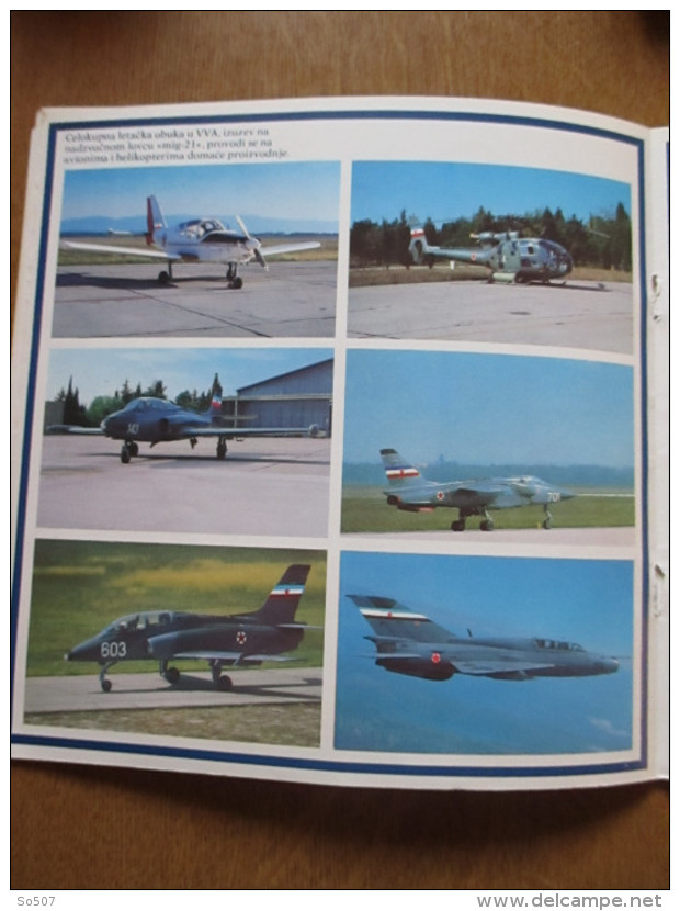 Brosura-Vazduhoplovna Vojna Akademija,Jugoslavija/Brochure-Military Aviation Academy,Yugoslav 1984.