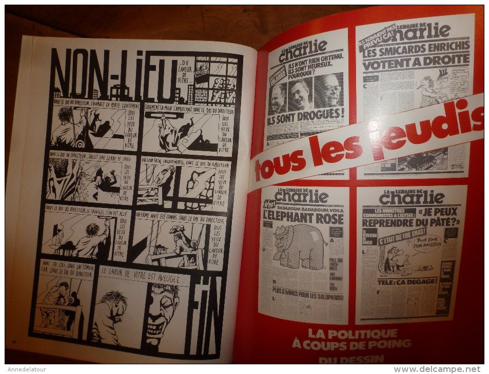 Juillet 1981 CHARLIE MENSUEL :    N°  SPECIAL SANGLANT      Hors Série  98 pages