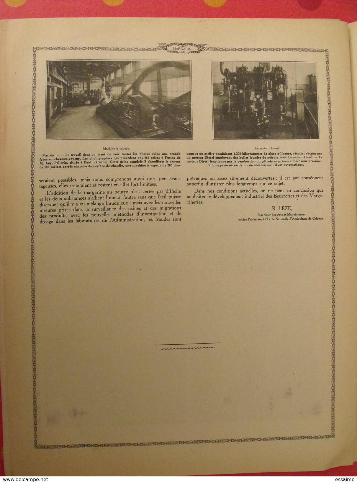 Le monde et la science 1935. bactériologie beurre margarine café champagne chauffage. nombreuses photos encyclopédie