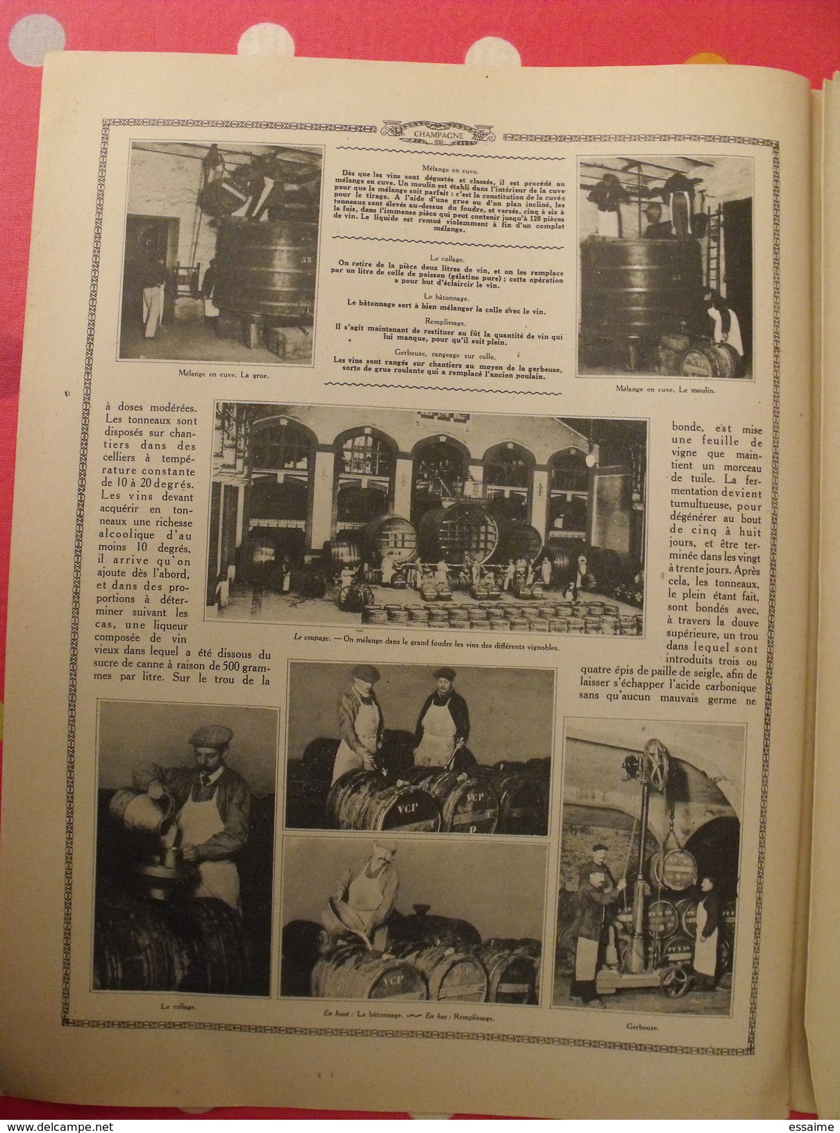 Le monde et la science 1935. bactériologie beurre margarine café champagne chauffage. nombreuses photos encyclopédie