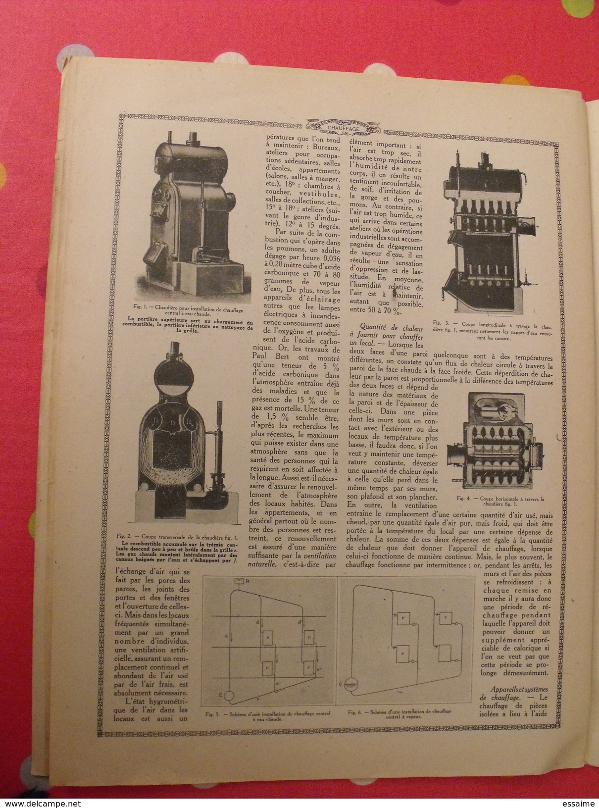 Le monde et la science 1935. bactériologie beurre margarine café champagne chauffage. nombreuses photos encyclopédie