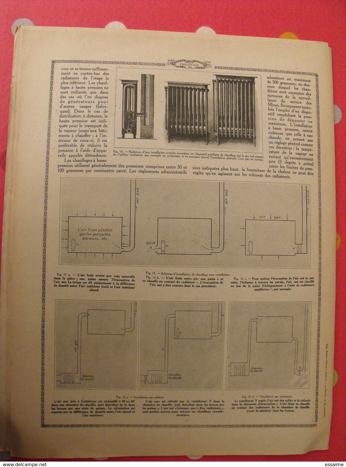 Le monde et la science 1935. bactériologie beurre margarine café champagne chauffage. nombreuses photos encyclopédie