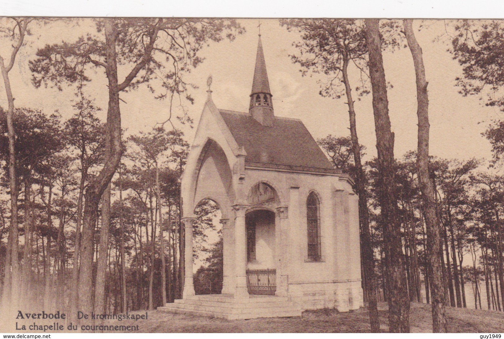 AVERBODE DE KRONINGSKAPEL     LA CHAPELLE DU COURONNEMENTT - Affligem