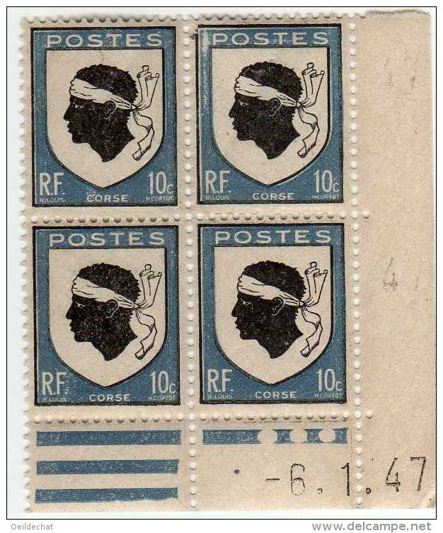 527 -  N°755 / 58 **  Série  Armoiries  De Provinces  Cote : 10.5 &euro;   SUP . - 1940-1949