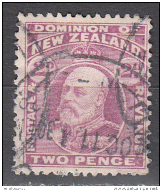 NEW ZEALAND   SCOTT NO. 132     USED    YEAR  1909 - Gebraucht