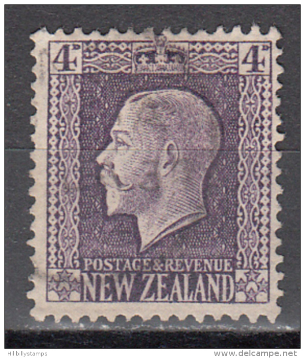 NEW ZEALAND   SCOTT NO. 151   USED    YEAR  1915 - Oblitérés