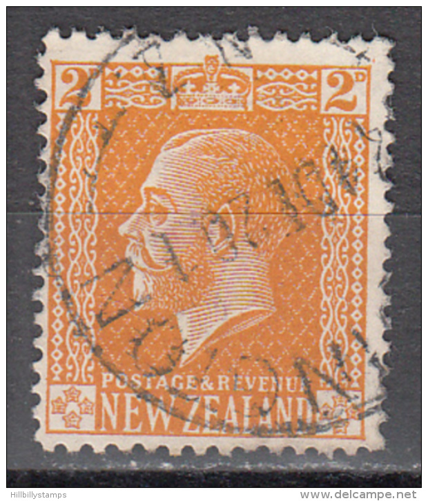 NEW ZEALAND   SCOTT NO. 163   USED    YEAR  1916 - Oblitérés