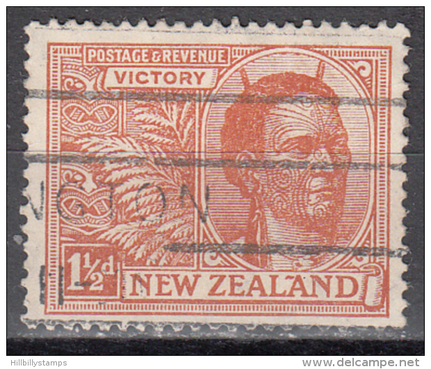 NEW ZEALAND   SCOTT NO. 167     USED    YEAR  1920 - Oblitérés