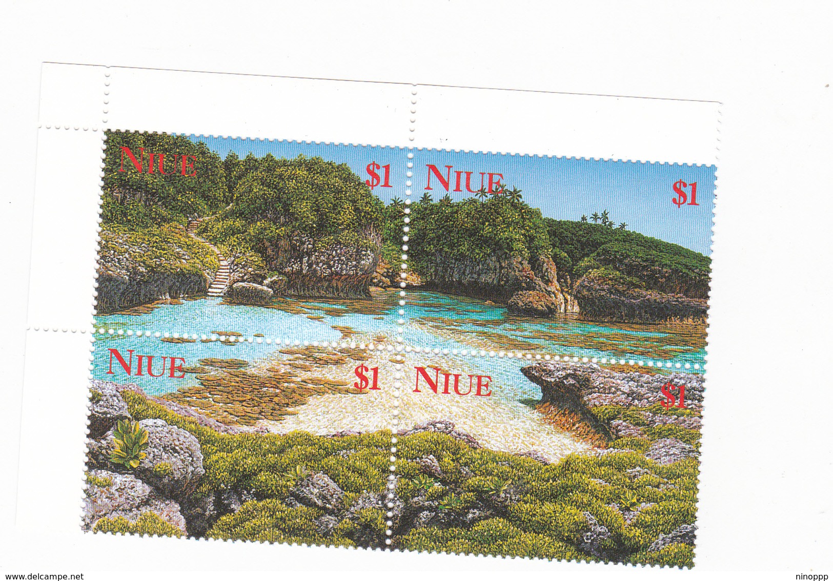 Niue SG 818-821 1997 Island Scenes MNH - Niue