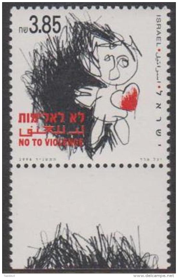 ISRAEL - 1994  Prevent Violence. Scott 1201. MNH - Neufs (avec Tabs)