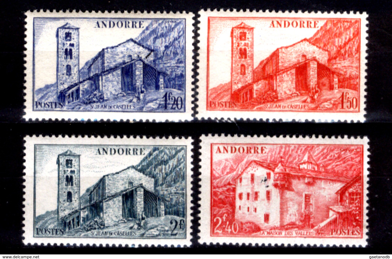 Andorra-043 - Valori Emessi Negli Anni 1944-46 (++) MNH - Privi Di Difetti Occulti. - Unused Stamps