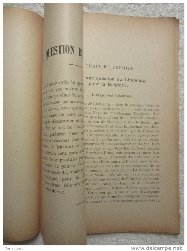 Histoire De Belgique – Limbourg Limburg – Pierre Nothomb - EO 1919 - Rare - België