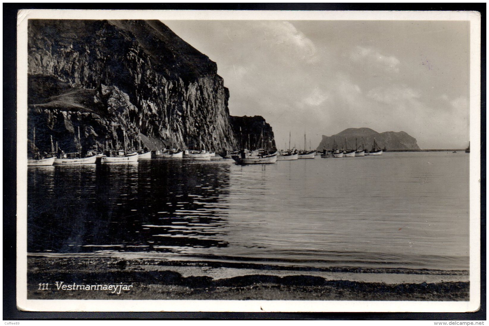 ISLANDE - Vestmannaeyjar - Port - Bateaux - Pêche - Chalutiers - Carte Photo - Islande