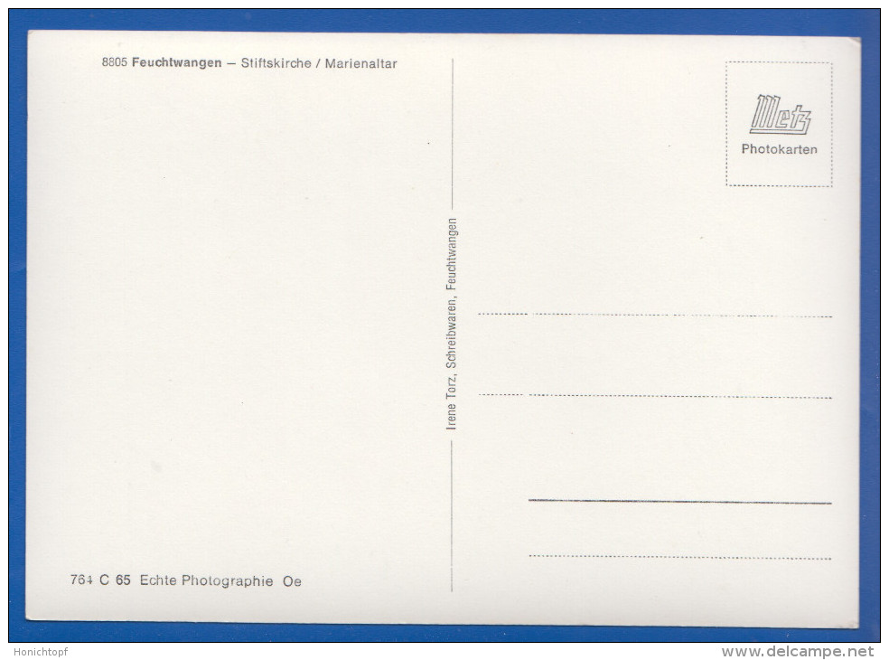 Deutschland; Feuchtwangen; Kirche; Marienaltar - Feuchtwangen