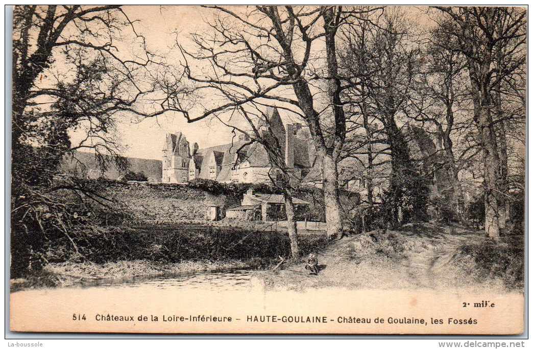 44 HAUTE GOULAINE - Château De Goulaine - Les Fossés. - Haute-Goulaine