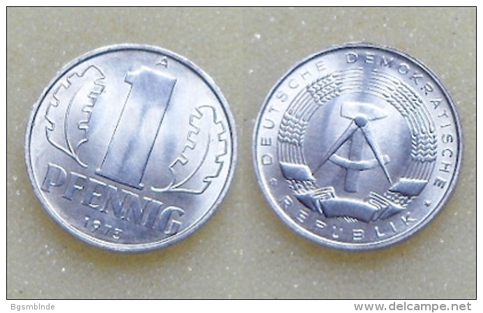 DDR 1 Pfennig 1973 - 1 Pfennig
