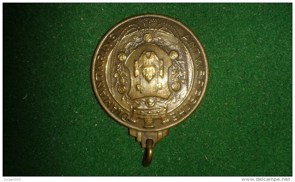 1930, Officieele Opening Antwerpsche Diamantkring, 12 Gram (med326) - Pièces écrasées (Elongated Coins)