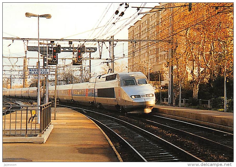 BOUCHES DU RHONE  13   MARSEILLE  BLANCARDE  GARE  TRAIN  TGV - Cinq Avenues, Chave, Blancarde, Chutes Lavies