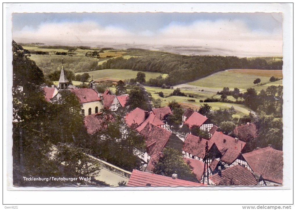 4542 TECKLENBURG, Teilansicht, 1959 - Steinfurt