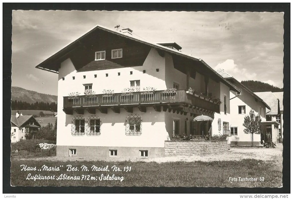 ABTENAU Salzburg Hallein HAUS MARIA Ca. 1960 - Abtenau