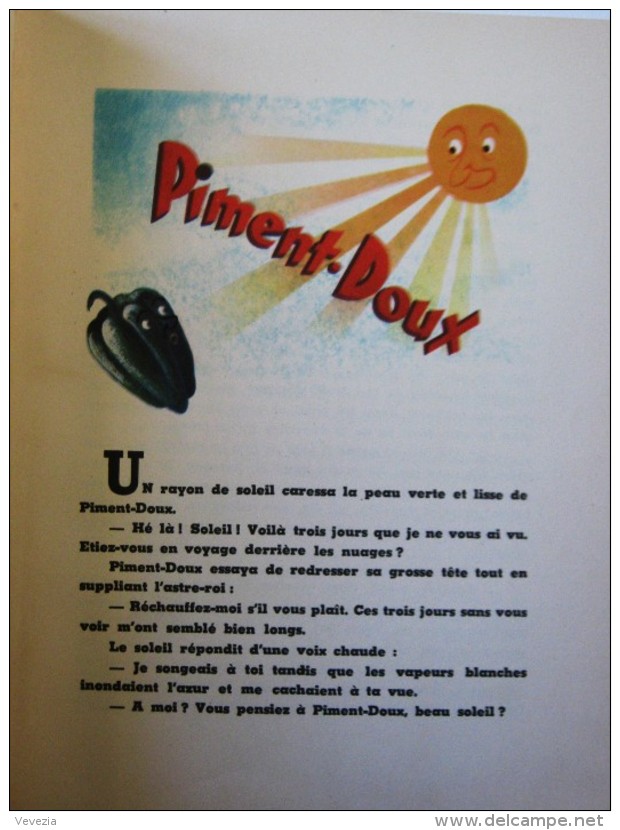 1948, "PIMENT-DOUX ",MARINA PAUL BOUSQUET, ILLUSTRÉ KERMOVER,GUADELOUPE,ENFANT,ALBIN MICHEL,JEUNESSE - Ed. Originales