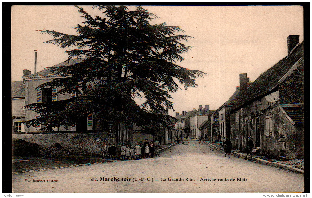 DC2362 - MARCHENOIR - LA GRANDE RUE - ARRIVÉE ROUTE DE BLOIS - Marchenoir