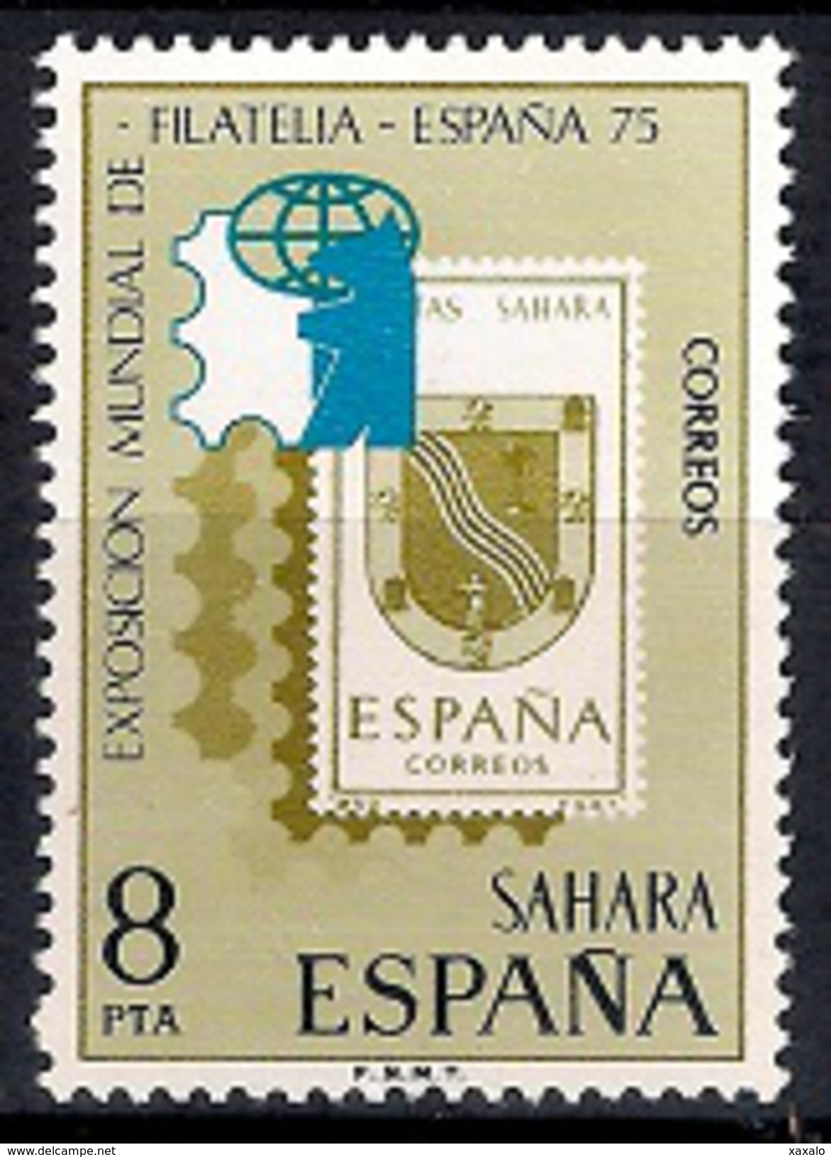 (A) Spanish Sahara 1975 - International Philatelic Exhibition ESPANA '75, Madrid  Mint - Sahara Español