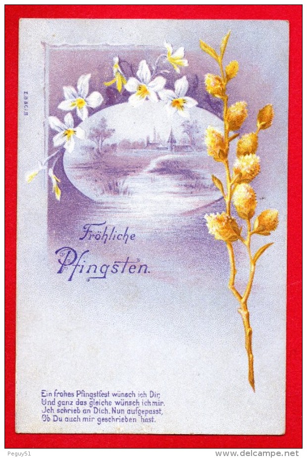 Fröliche Pfingsten. Diedenhofen (Thionville). 1900 - Pentecôte