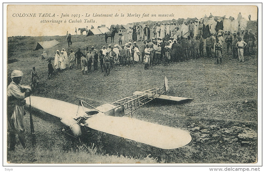 Juin 1913 Accident Du Lieutenant De La Morlay Casbah Tadla Maroc - Unfälle