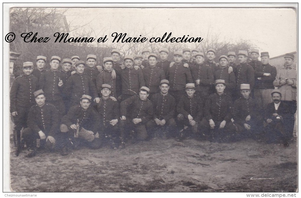 56 EME REGIMENT - CARTE PHOTO MILITAIRE - Régiments