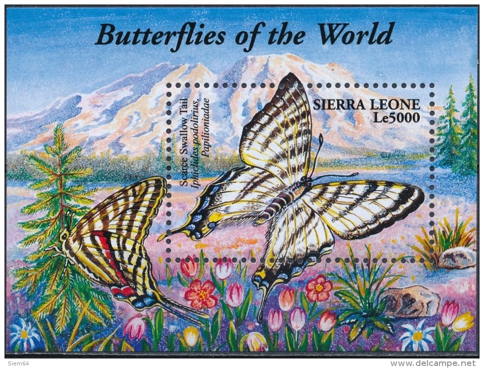 Sierra Leone  Butterflies - Vlinders