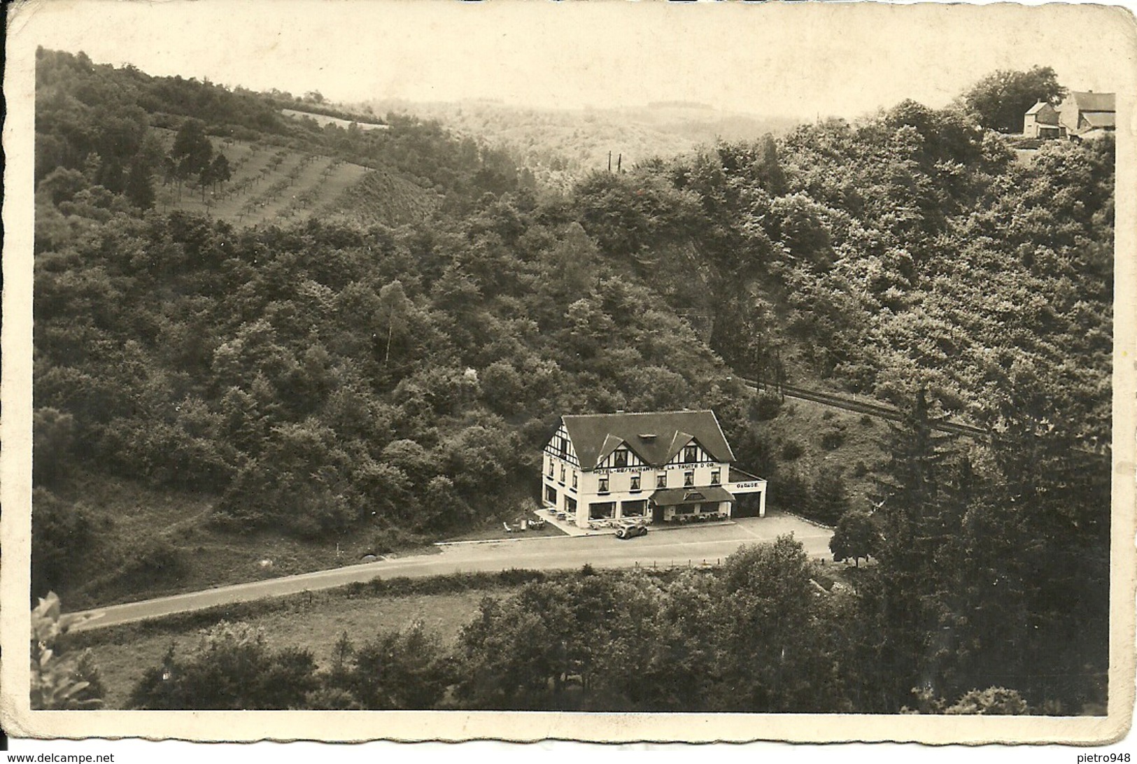 Falaen, Onhaye (Namur, Belgio) Hotel De La Truite D'Or, Restaurant, Café, Garage, Vue, Panorama, View, Ansicht - Onhaye