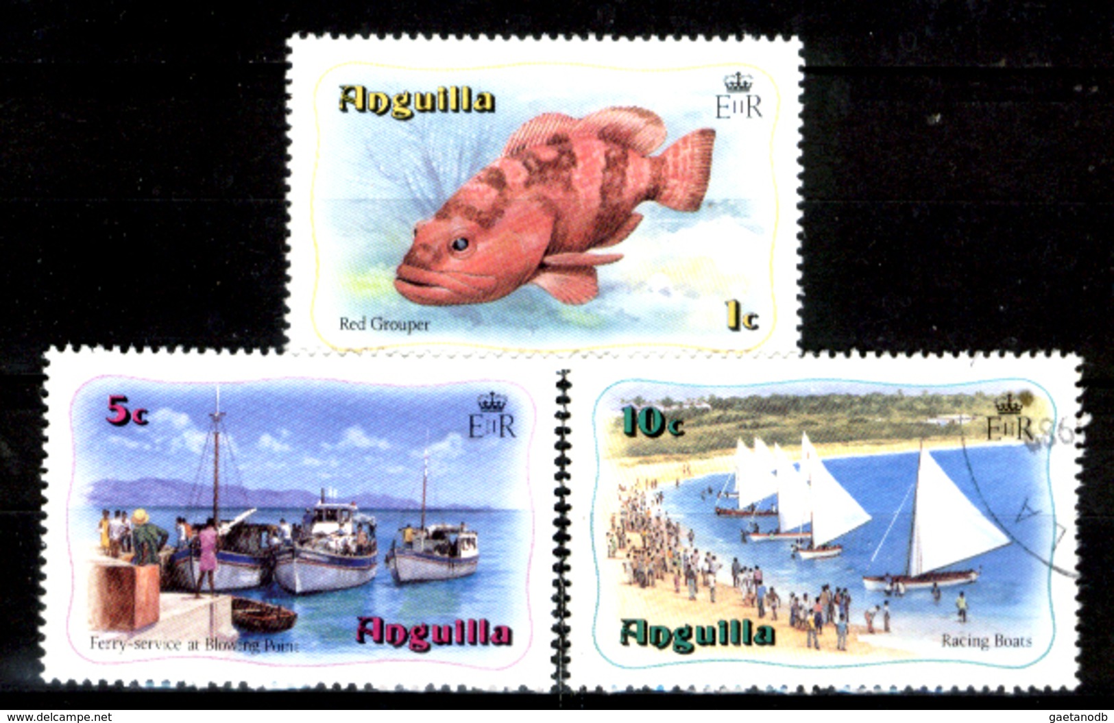 Anguilla-015 - Valori Emessi Nel  1982 (++/o) MNH/Obliterated - Privi Di Difetti Occulti. - Anguilla (1968-...)