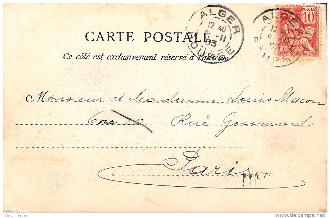 [DC3553] CPA - ALGERIA - MUSTAPHA PALAIS D'ETE DU GOUVERNEUR - Viaggiata 1903 - Old Postcard - Algeri