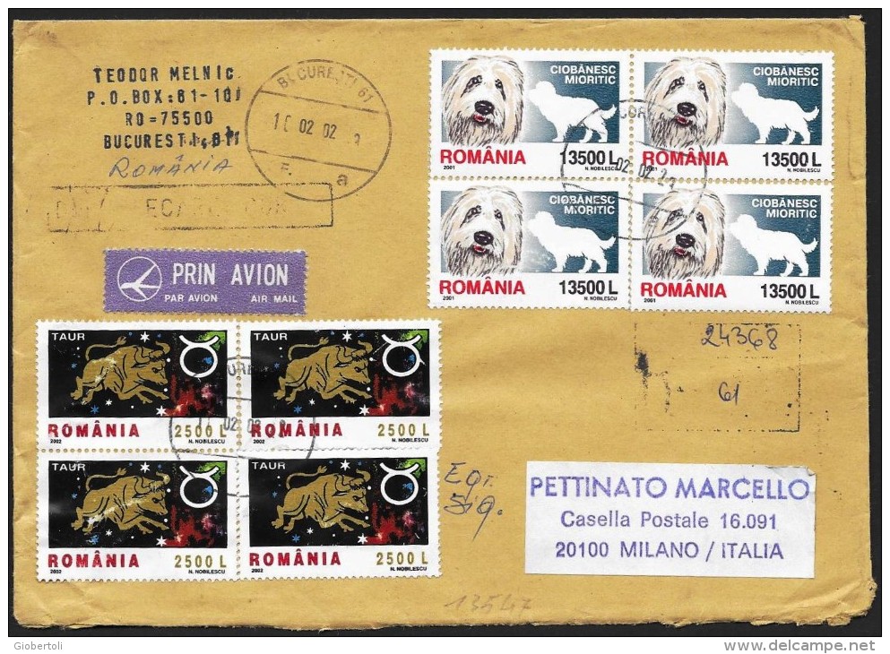 Romania/Roumanie: Raccomandata, Registered, Recommandée - Postmark Collection